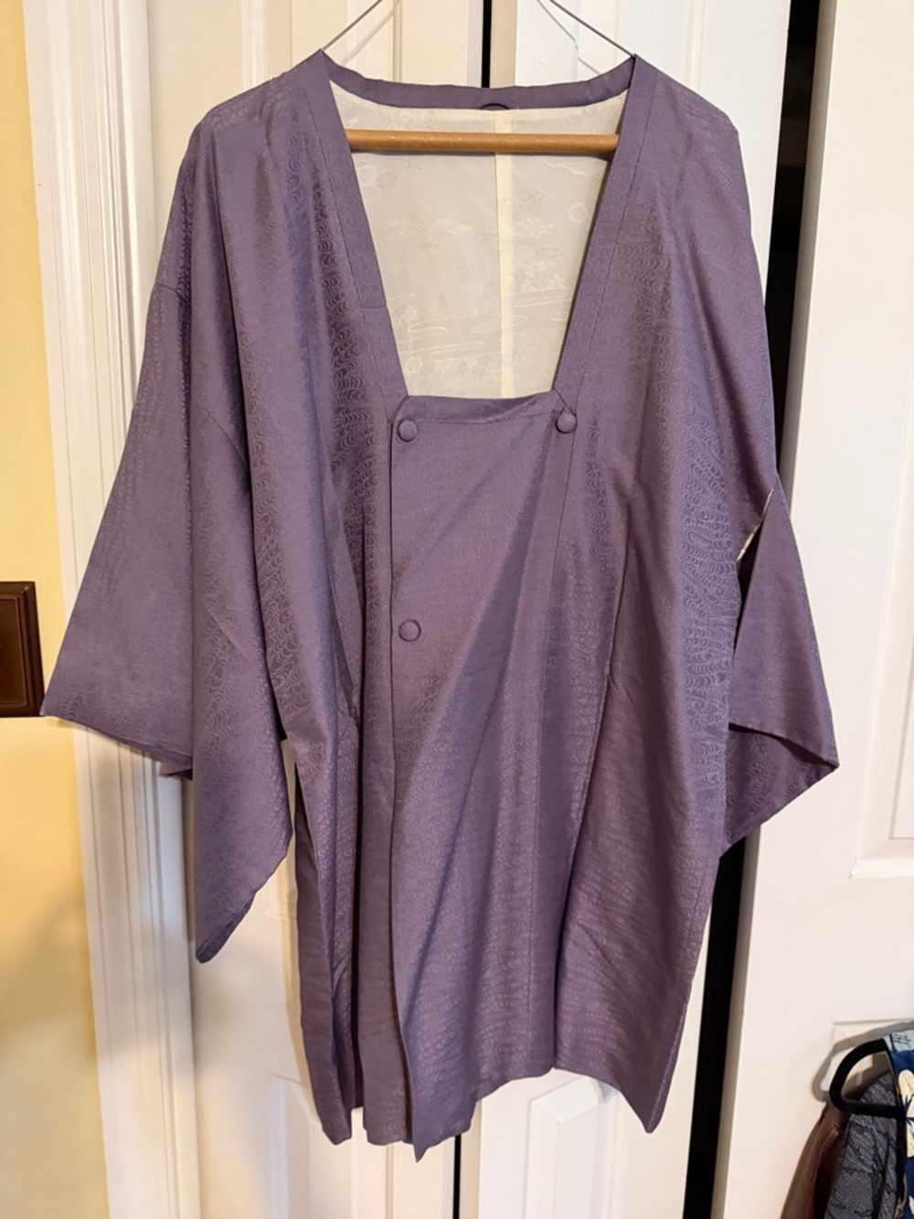 Purple Kimono-Style Women's Jacket